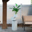 Fontaine en zinc avec boîtes H 33,5 "XBrand