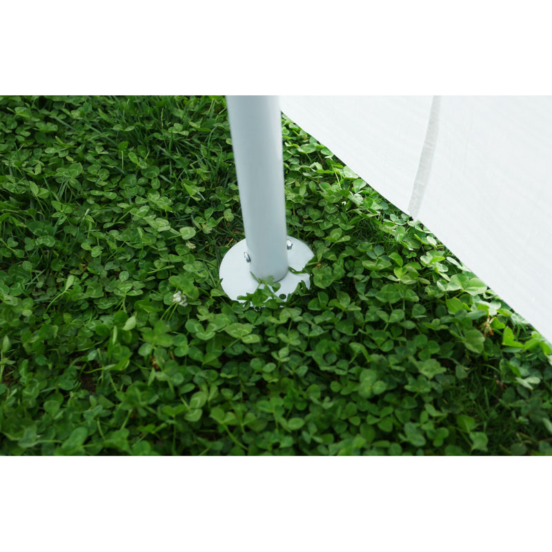 10 pi. L 9,5 pi. D Pavillon de jardin en acier