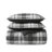 Nautica Crossview Plaid Microsuede Comforter Set-99475282-99475284
