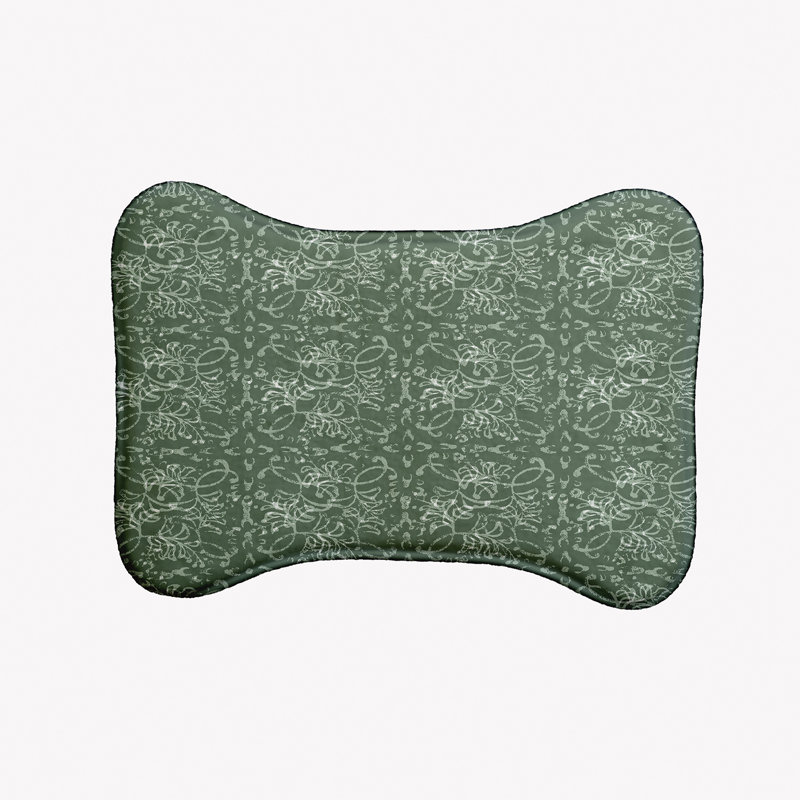 Napperon Floral, Vert