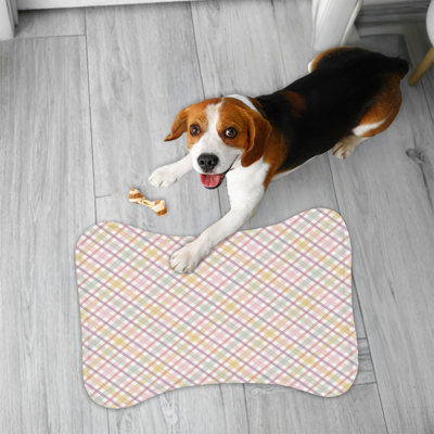 Tapis d'alimentation Old-School Pastel - 1 pièce