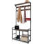 Portemanteau avec banc et rangement pour chaussures-1981309777