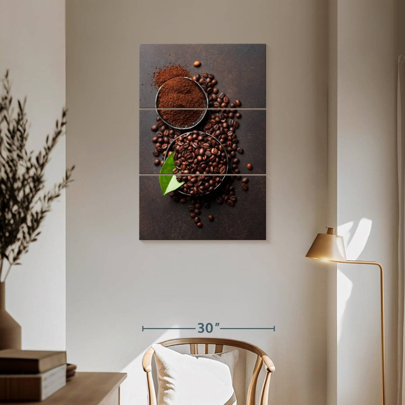 Grains de café Yarlin, H 57 po x l 36 po