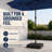 15 ft Rectangular Patio Umbrella with Base-130370818