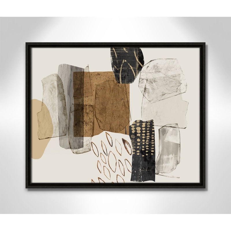 «Shape of formation I print» par Casa Fine Arts, Espresso, H 17,5 po x l 21,5 po