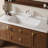 Chinese style retro luxury bathroom cabinet