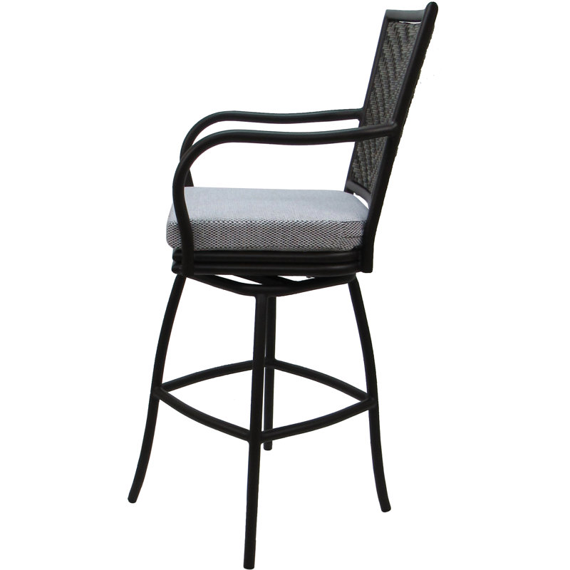 Crème - tabouret de bar brun foncé, Crème, crème, Brun