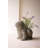 TERRACOTTA FROG PLANTER WITH RUSTIC GLAZE