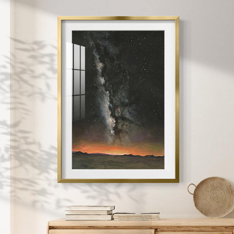 «Milky Way Exposure I», impression encadrée