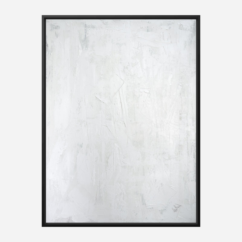 Print, Black Framed Canvas, 24" H x 20" W x 1.75" D