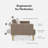 76.8'' Velvet Convertible Sofa-1670253297