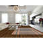 Tapis turc moderne terre de ton Kilim 1 x 13