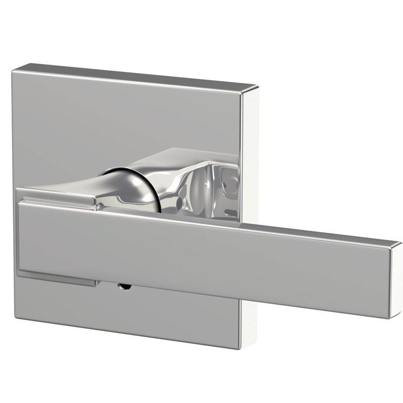 Custom Northbrook Non-Turning Lever with Collins Trim, Bright Chrome