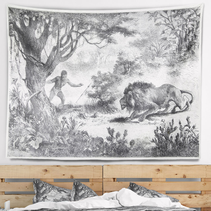 Polyester Tapestry, 32" H x 39" W
