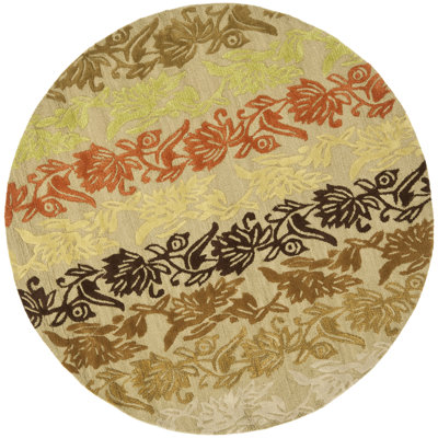 Soho Hand Tufted Wool Pile Floral Rug