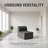 Soft Chenille Fabric Single Sofa-727098863