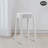 5Pcs Plastic Stools 18'' Height Indoor Outdoor Kitchen Bar Chairs Stackable-88958192