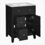 Meuble-lavabo moderne 24 po avec lavabo en céramique, meuble-lavabo pour salle de bain à 2 tiroirs-1806325029