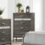 Commode de style contemporain 4 tiroirs 1pc