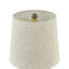 Lampe de table buste en résine 20 po bronze avec abat-jour en lin-948436330-948436333