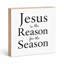 Jésus est la raison de la saison, blanc-480195723