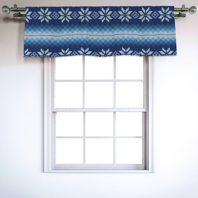 Sateen Ruffled Window Valance