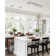 3-light Gold Linear Chandelier With Globe Glass Shade
