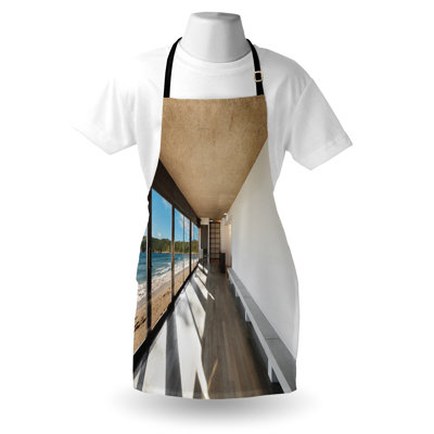 No Pattern Bib Apron