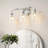 3-Light Vanity Light with Adjustable Pivot Joint
