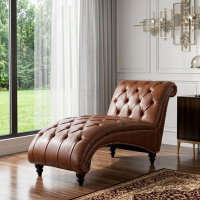 Chaise longue rembourrée Danilyn