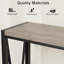 43-Inch Narrow Console/Sofa Table, 2-Tier Entryway Table with Open Storage Shelf, Slim Design for Hallway, Living Room, Foyer, Corridor, Office-76448634-76448633