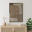 «Neutral Earth Tone», reproduction d'art sur toile abstraite - décor moderne minimaliste pour le salon ou le bureau-115244140-115244138-115244139