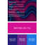 Gradient Abstract 82, art mural en métal rose-1184364531