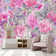 Red Barrel Studio® Pink Wallpaper With Pink Flowers - Wayfair Canada