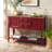 Sadie 45.7'' Solid Wood Console Table-879976547