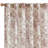 Linen Blackout Peony Flower Printed Rod Pocket Curtain Pair-52699738-61581417