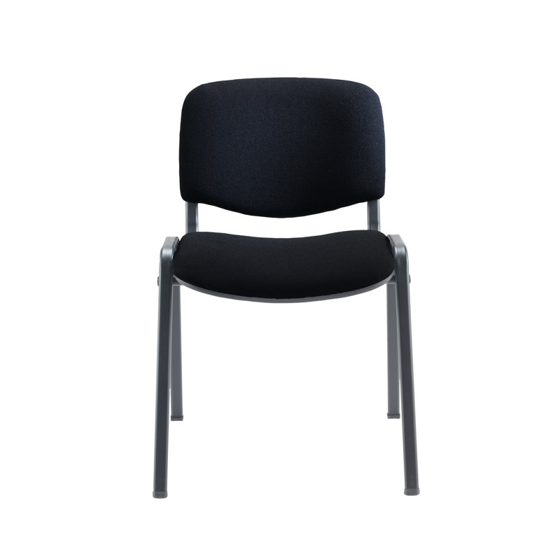Nanami Waiting Room Chair, Black, Black