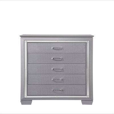 Miroir de salle de bain moderne à 5 tiroirs 1Pc