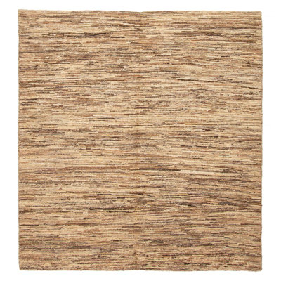 Natural Cream Tapestry Kilim 5'7" x 6'0"