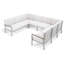 Travira Modular Side Chair with Cushions-1724851271