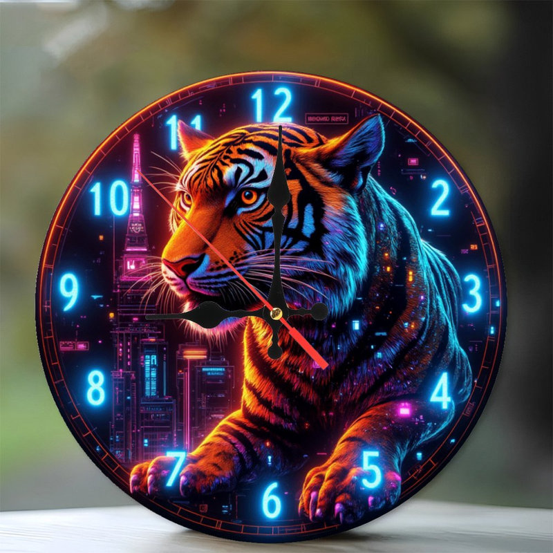 Horloge murale Tiger