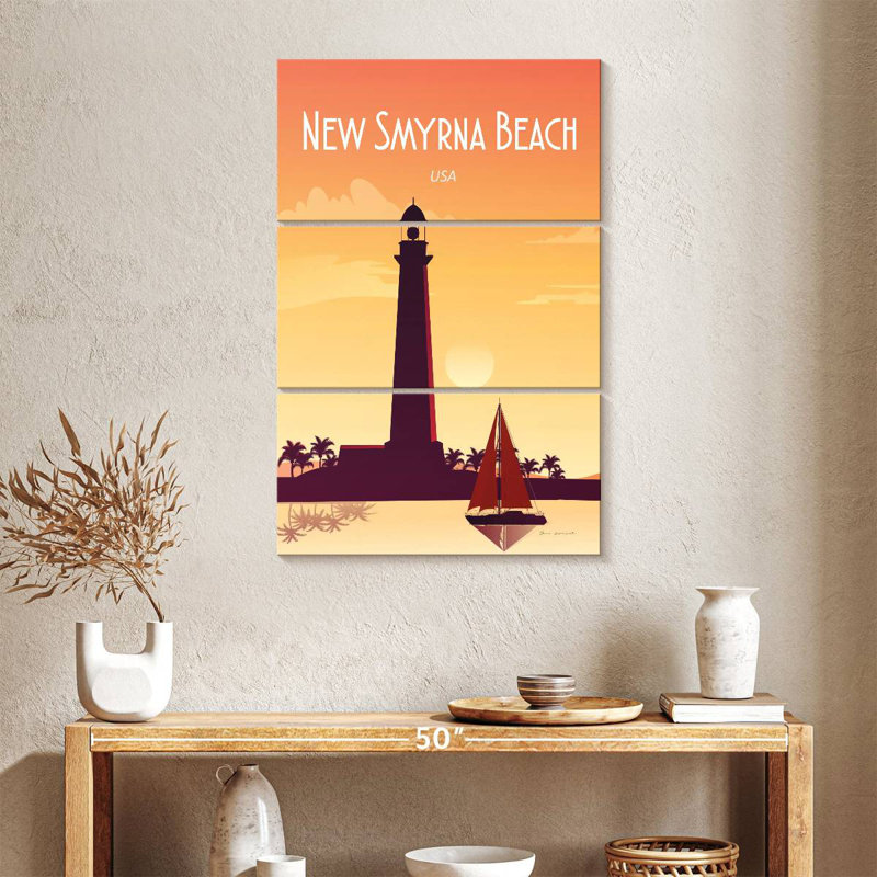 New Smyrna Beach, H 38 po x l 24 po