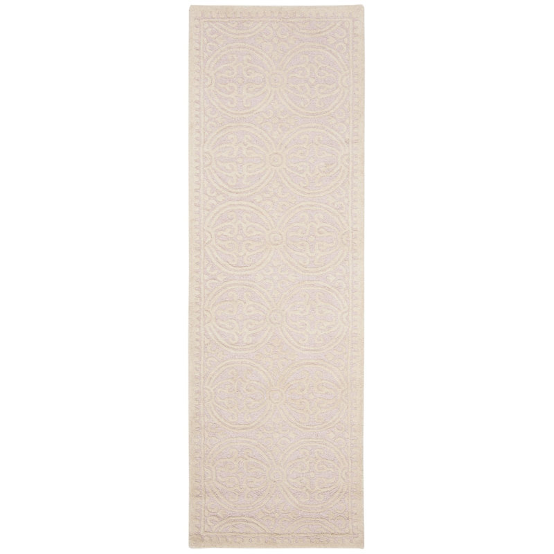 Ame Hand Tufted Wool Geometric Rug, Runner 2'6" x 8'