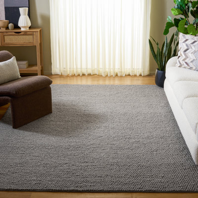 Tapis argenté fait à la main Elle