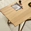 Stainless steel solid wood dining table set-106445386