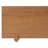 6-Tier Modern Organic Acacia Veneer Open Bookshelf with Solid Wood Supports