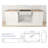 33 Farmhouse Sink Workstation - 33*21*9 Inch Kitchen Sink Stainless Steel 16 Gauge Apron Front Kitchen Sink