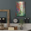  'Bold Flourish 2' by Dorothy Fagan Metal Wall Art, 12" x 16"
