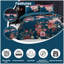 GC Floral Duvet Cover Set With Pillowcases - Polycotton Bedding - Luxury High Quality Yarn Blossom Bedding Set-27798778-27798783