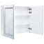 Allentown 80mm W 68mm H Medicine Cabinet Mirror Fixed-1342156829